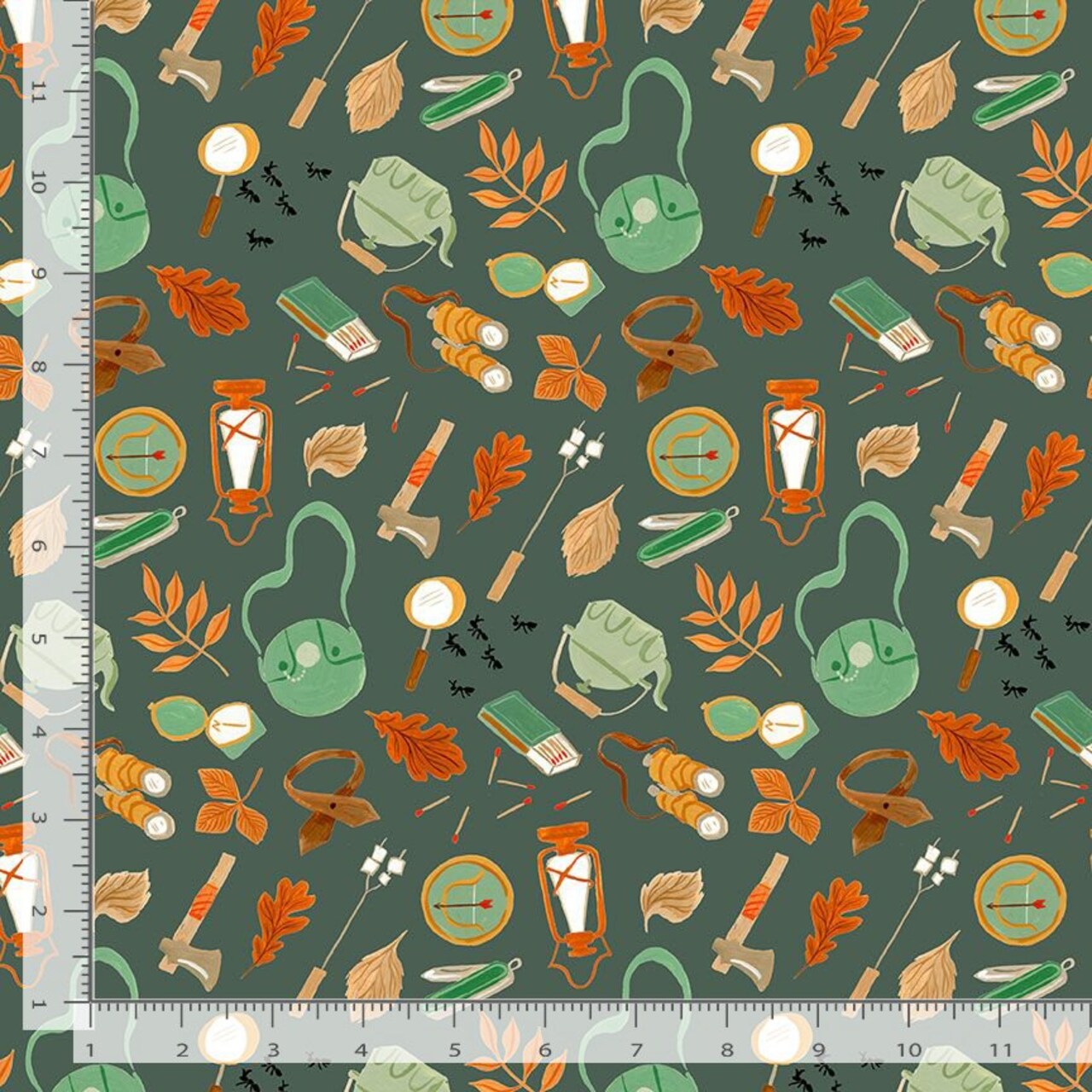 Camping Supplies in Emerald (stella-drr3308 emerald) | Camping Crew | Rae Ritchie | Dear Stella